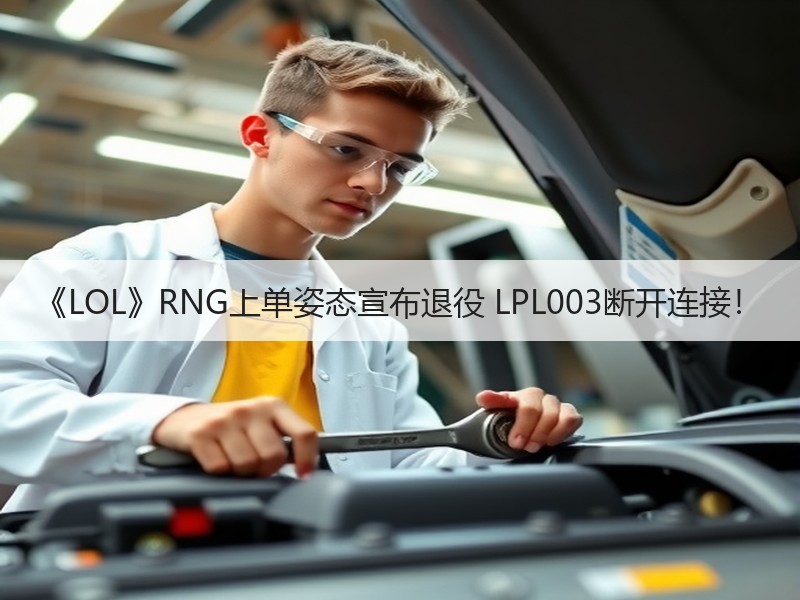 《LOL》RNG上单姿态宣布退役 LPL003断开连接！
