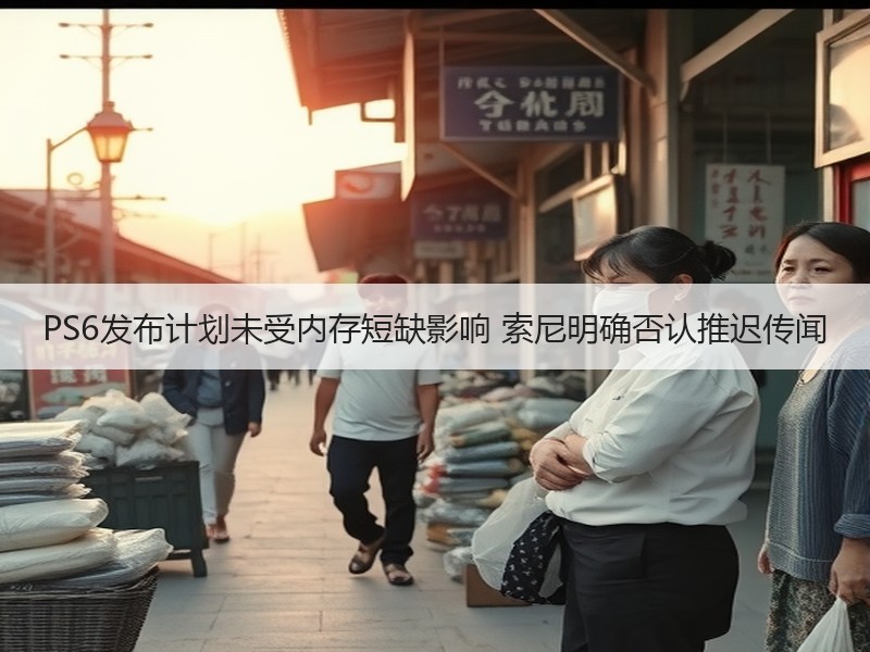 PS6发布计划未受内存短缺影响 索尼明确否认推迟传闻