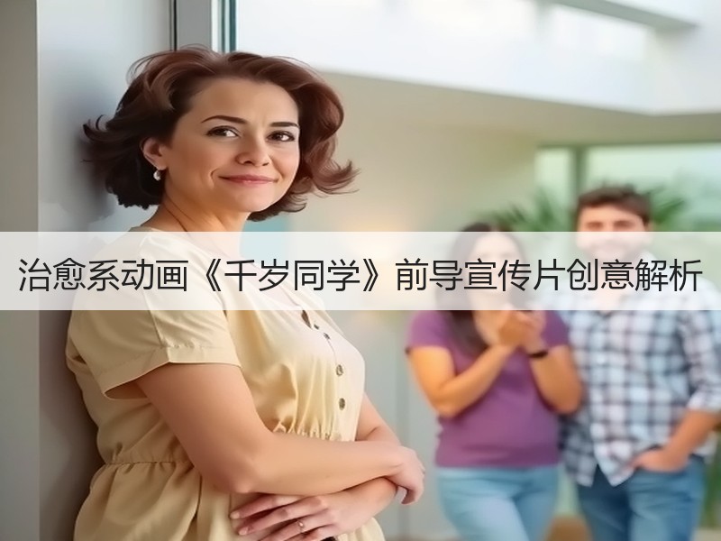 治愈系动画《千岁同学》前导宣传片创意解析