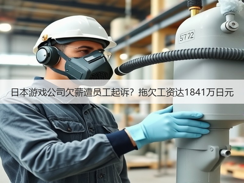日本游戏公司欠薪遭员工起诉？拖欠工资达1841万日元
