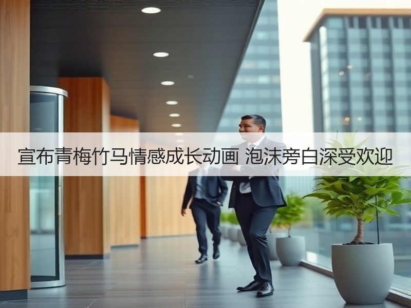 宣布青梅竹马情感成长动画 泡沫旁白深受欢迎