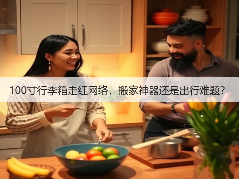 100寸行李箱走红网络，搬家神器还是出行难题？