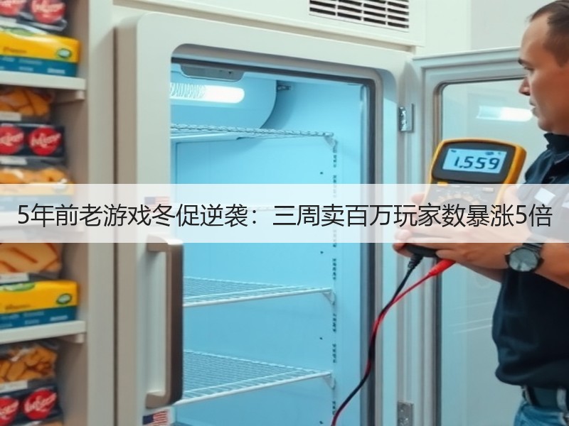 5年前老游戏冬促逆袭：三周卖百万玩家数暴涨5倍