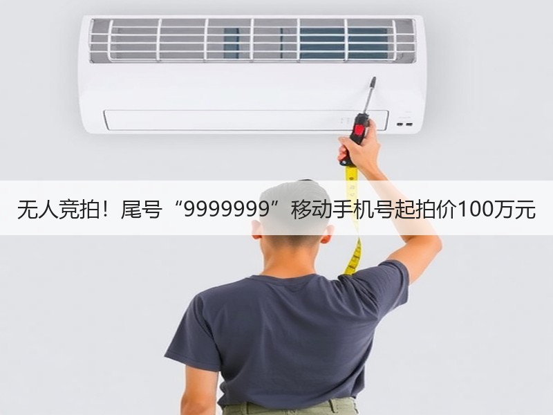 无人竞拍！尾号“9999999”移动手机号起拍价100万元