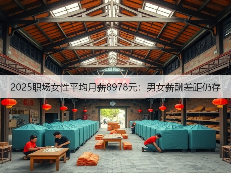 2025职场女性平均月薪8978元：男女薪酬差距仍存