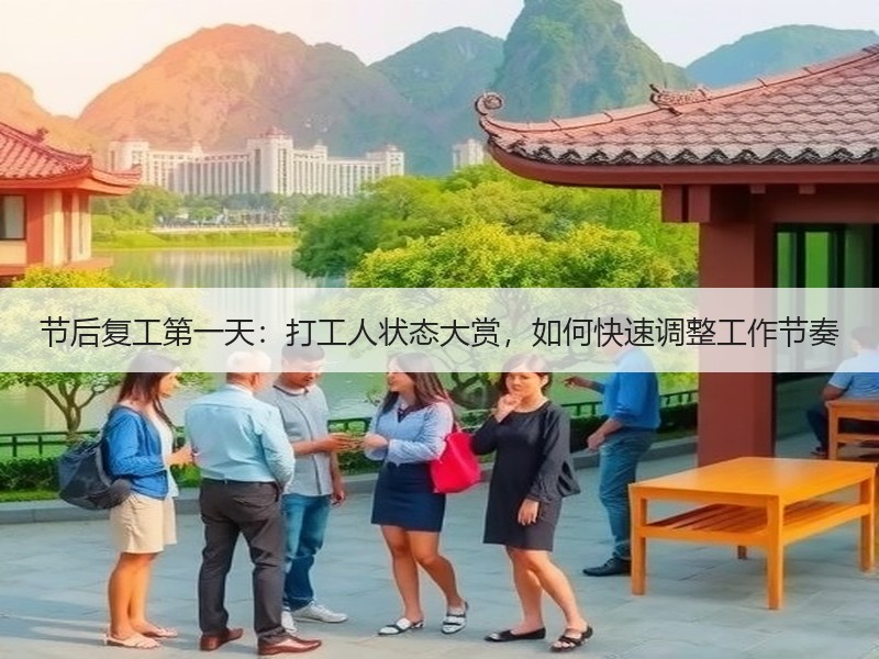 节后复工第一天：打工人状态大赏，如何快速调整工作节奏