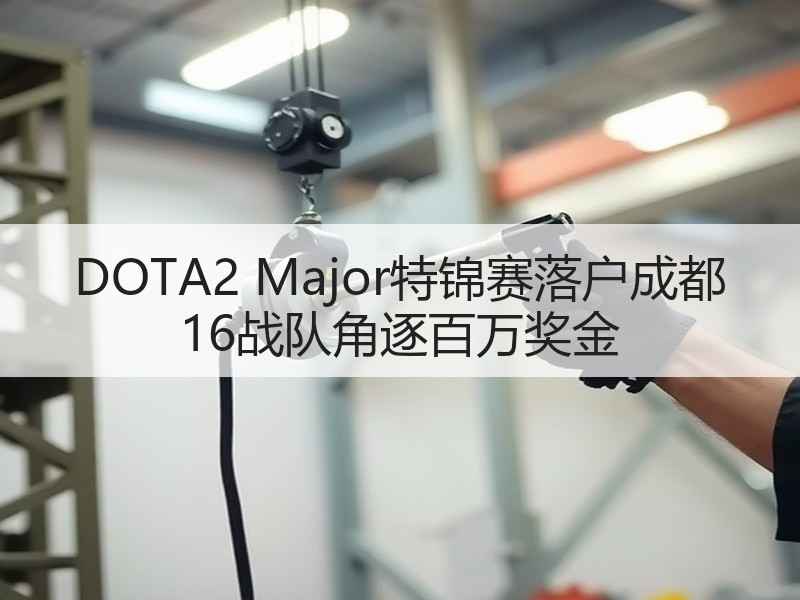 DOTA2 Major特锦赛落户成都 16战队角逐百万奖金