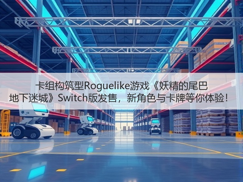 卡组构筑型Roguelike游戏《妖精的尾巴 地下迷城》Switch版发售，新角色与卡牌等你体验！