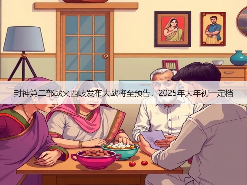封神第二部战火西岐发布大战将至预告，2025年大年初一定档
