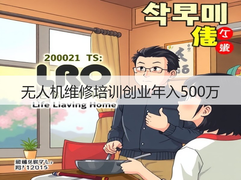 无人机维修培训创业年入500万