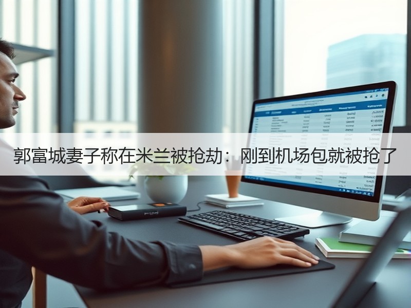 郭富城妻子称在米兰被抢劫：刚到机场包就被抢了