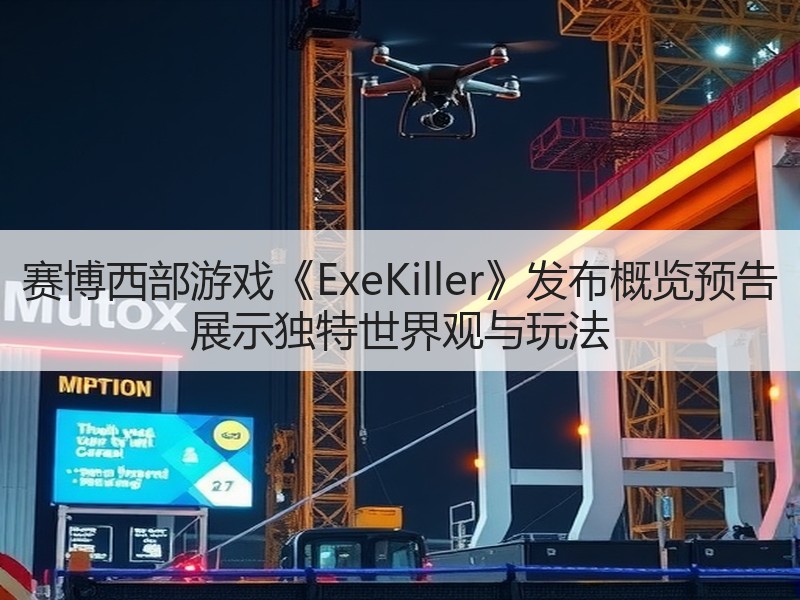 赛博西部游戏《ExeKiller》发布概览预告 展示独特世界观与玩法
