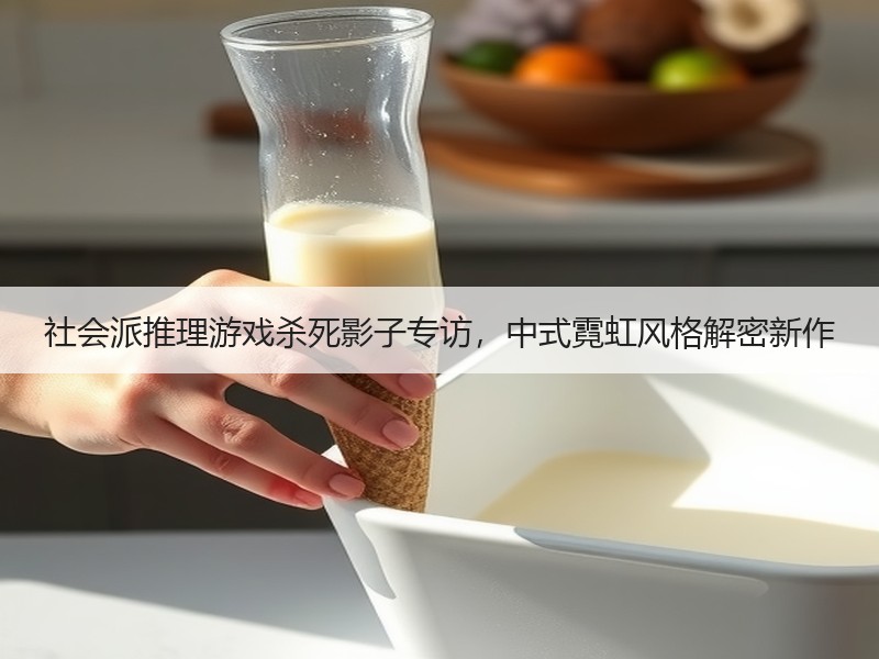 社会派推理游戏杀死影子专访，中式霓虹风格解密新作