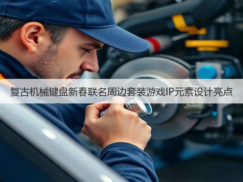 复古机械键盘新春联名周边套装游戏IP元素设计亮点