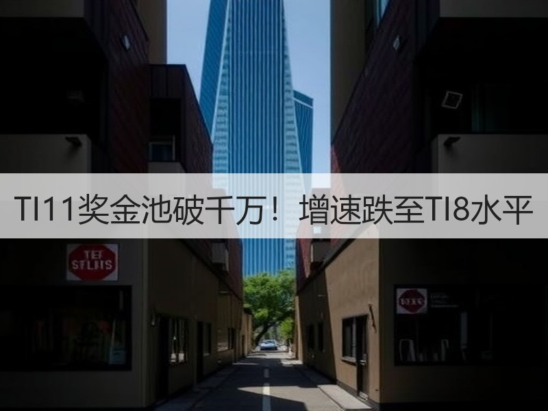 TI11奖金池破千万！增速跌至TI8水平