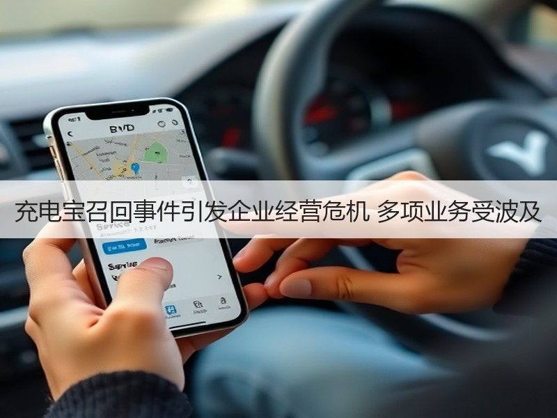 充电宝召回事件引发企业经营危机 多项业务受波及
