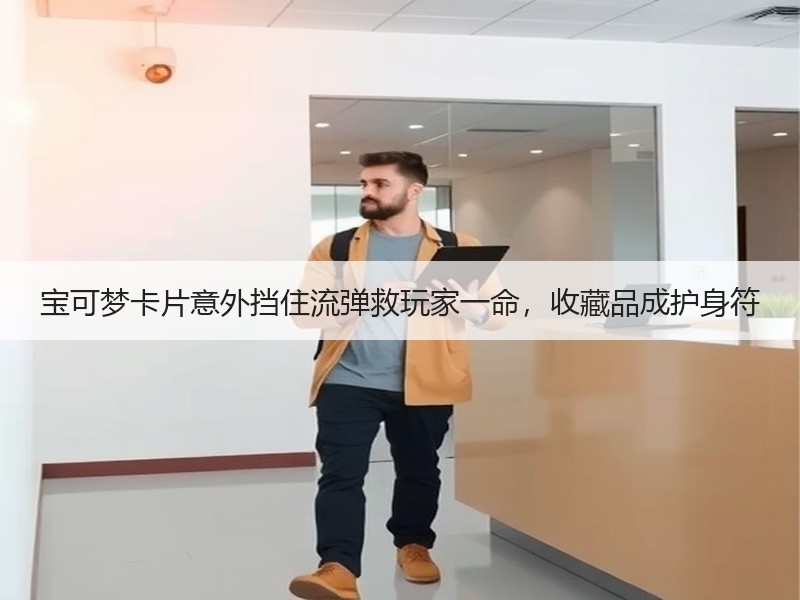 宝可梦卡片意外挡住流弹救玩家一命，收藏品成护身符