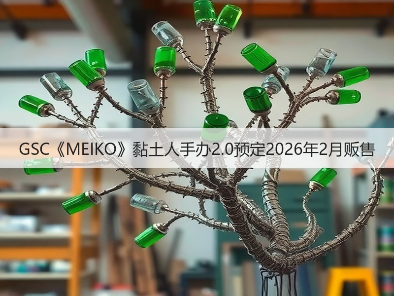 GSC《MEIKO》黏土人手办2.0预定2026年2月贩售