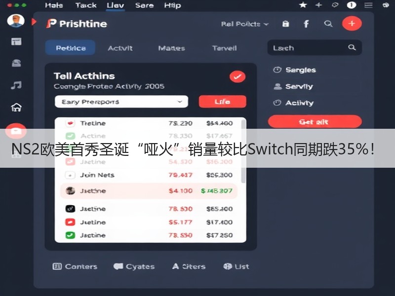 NS2欧美首秀圣诞“哑火”销量较比Switch同期跌35%！