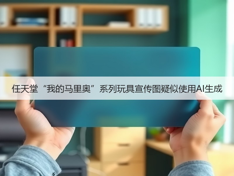 任天堂“我的马里奥”系列玩具宣传图疑似使用AI生成