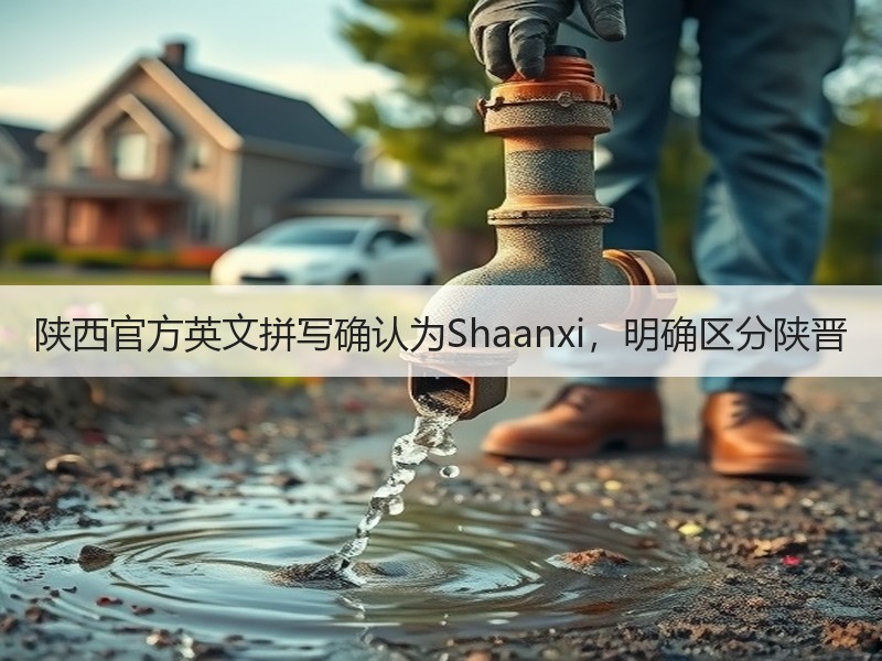陕西官方英文拼写确认为Shaanxi，明确区分陕晋
