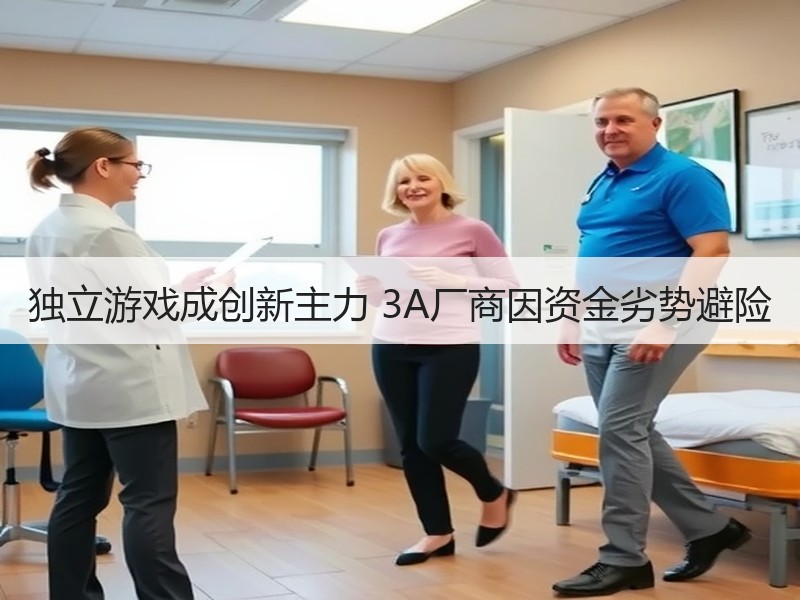 独立游戏成创新主力 3A厂商因资金劣势避险