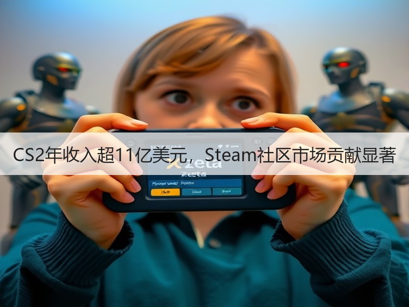 CS2年收入超11亿美元，Steam社区市场贡献显著
