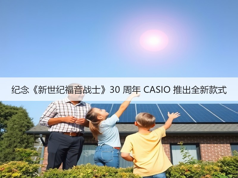 纪念《新世纪福音战士》30 周年 CASIO 推出全新款式