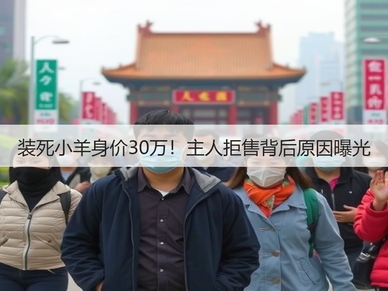 装死小羊身价30万！主人拒售背后原因曝光