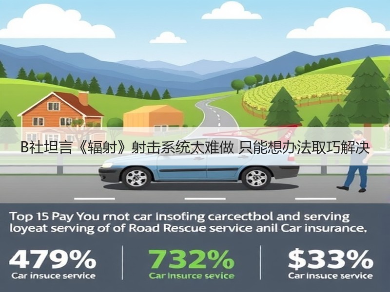 B社坦言《辐射》射击系统太难做 只能想办法取巧解决