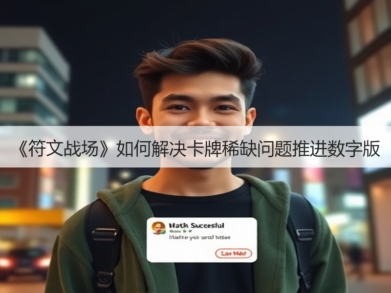 《符文战场》如何解决卡牌稀缺问题推进数字版