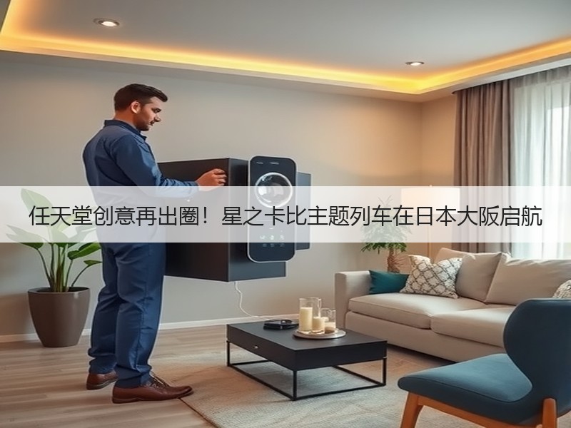 任天堂创意再出圈！星之卡比主题列车在日本大阪启航