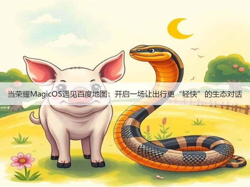 当荣耀MagicOS遇见百度地图：开启一场让出行更“轻快”的生态对话