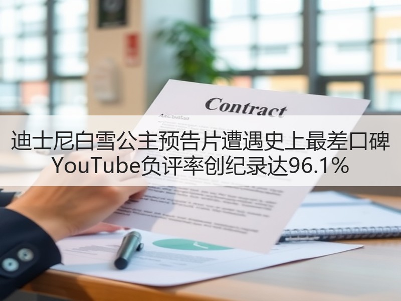 迪士尼白雪公主预告片遭遇史上最差口碑 YouTube负评率创纪录达96.1%
