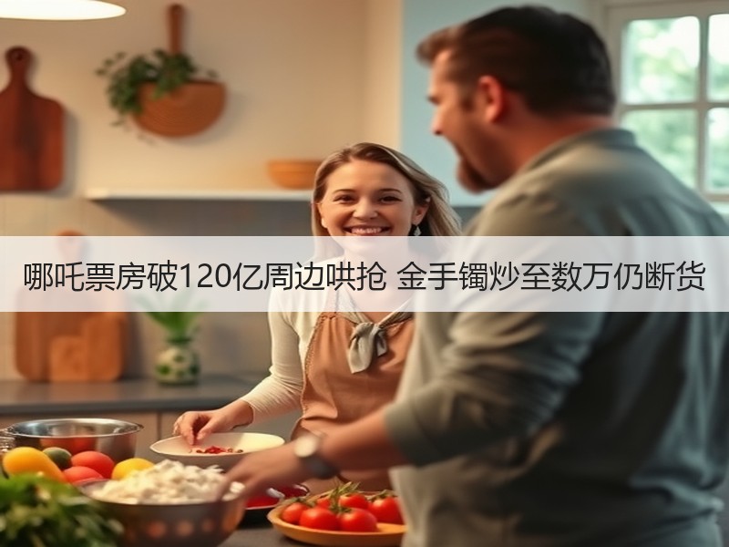 哪吒票房破120亿周边哄抢 金手镯炒至数万仍断货