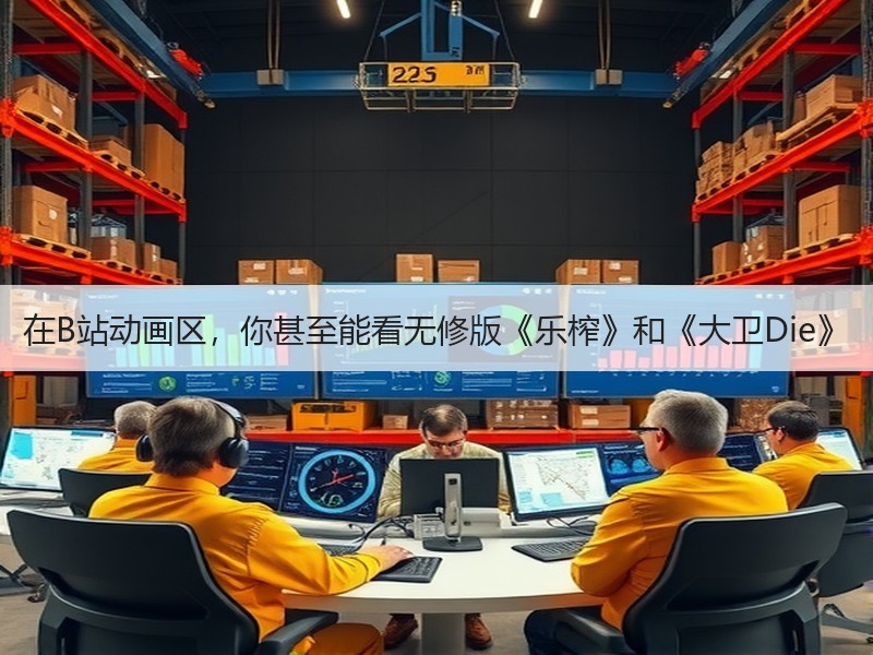 在B站动画区，你甚至能看无修版《乐榨》和《大卫Die》