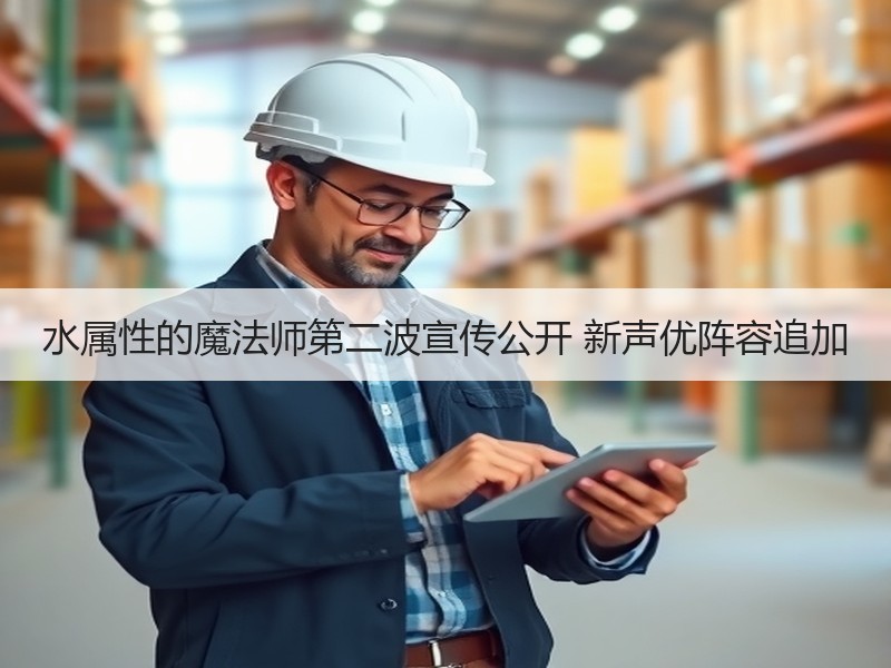水属性的魔法师第二波宣传公开 新声优阵容追加