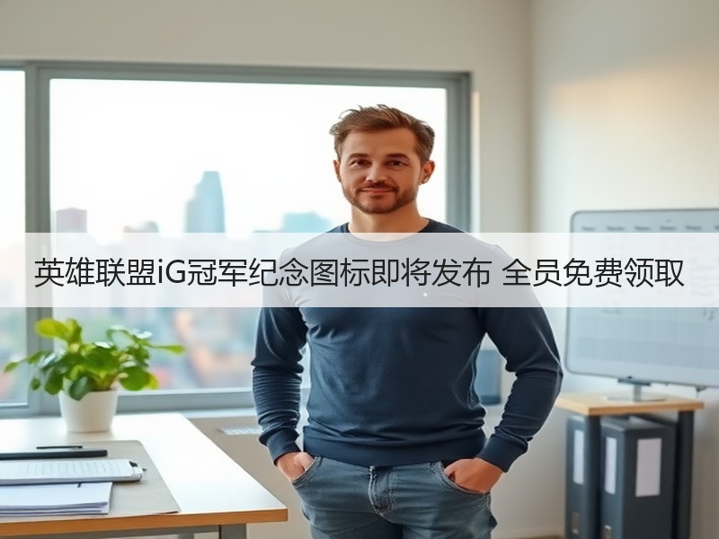 英雄联盟iG冠军纪念图标即将发布 全员免费领取