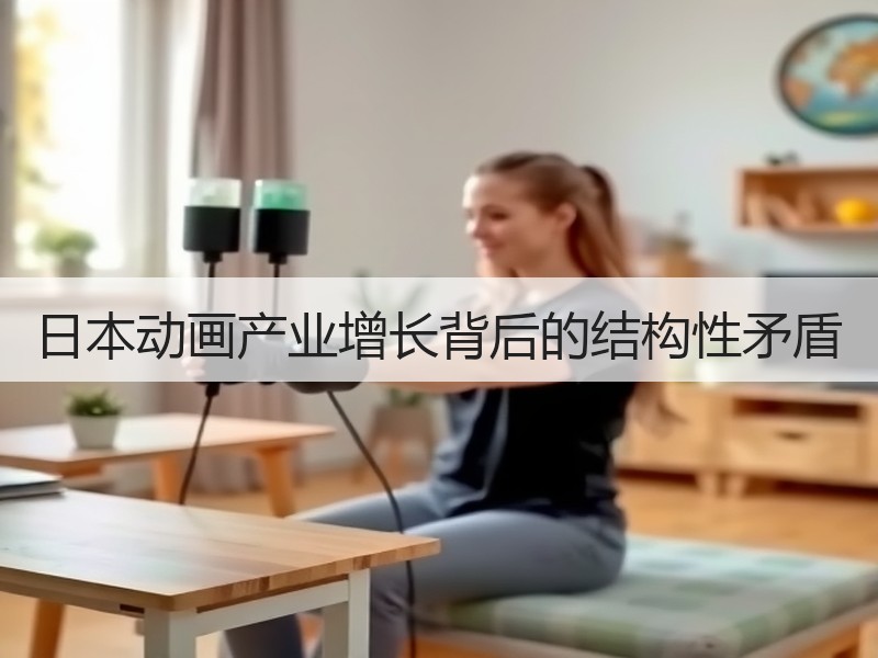 日本动画产业增长背后的结构性矛盾