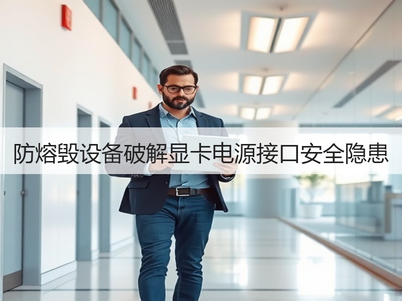 防熔毁设备破解显卡电源接口安全隐患