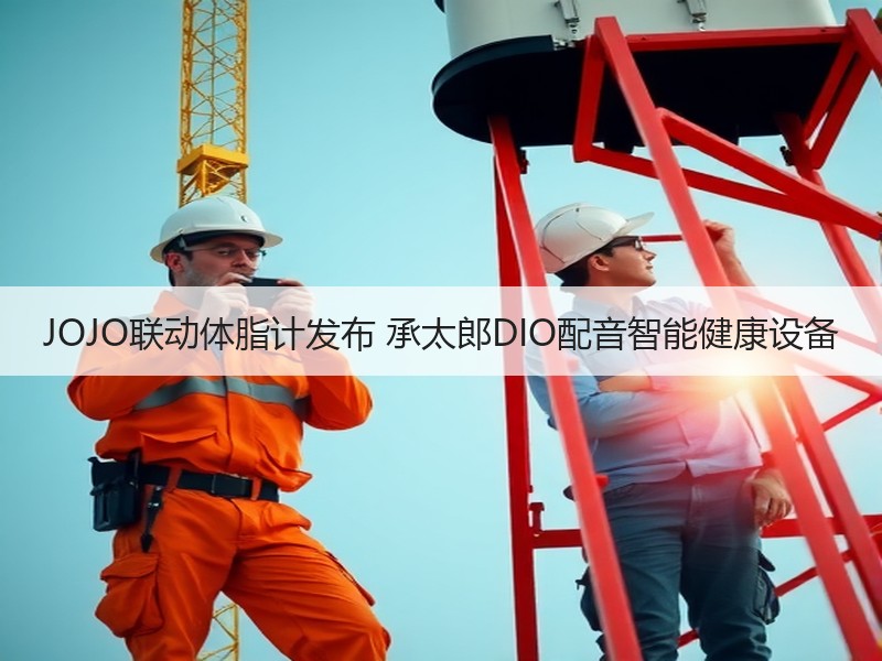 JOJO联动体脂计发布 承太郎DIO配音智能健康设备
