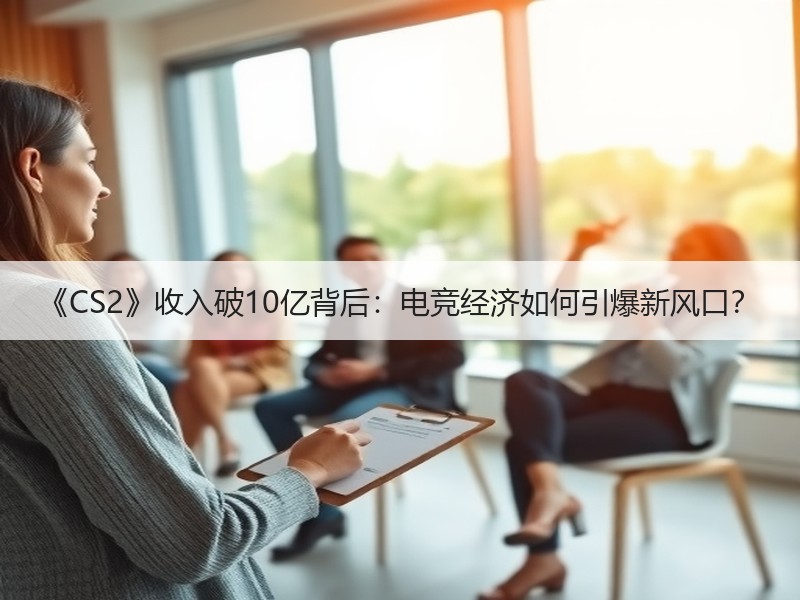 《CS2》收入破10亿背后：电竞经济如何引爆新风口？