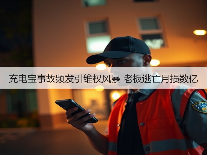 充电宝事故频发引维权风暴 老板逃亡月损数亿