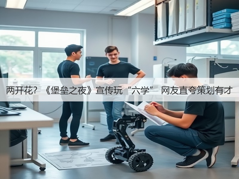 两开花？《堡垒之夜》宣传玩“六学” 网友直夸策划有才
