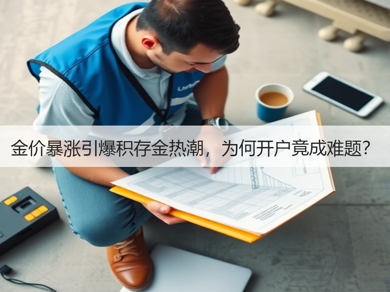 金价暴涨引爆积存金热潮，为何开户竟成难题？