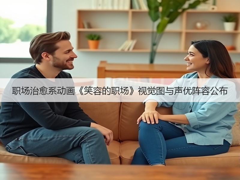 职场治愈系动画《笑容的职场》视觉图与声优阵容公布