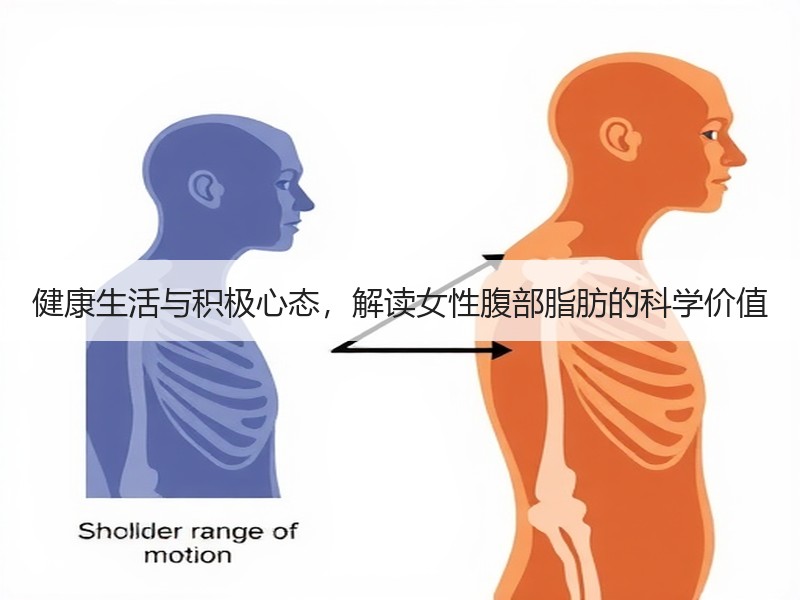 健康生活与积极心态，解读女性腹部脂肪的科学价值