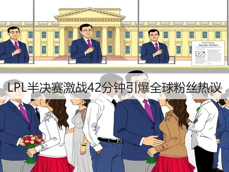 LPL半决赛激战42分钟引爆全球粉丝热议