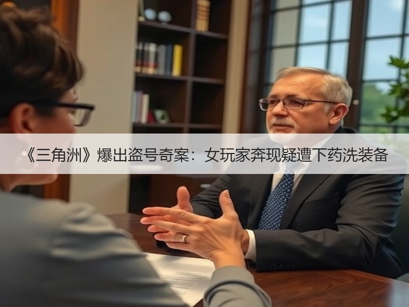 《三角洲》爆出盗号奇案：女玩家奔现疑遭下药洗装备