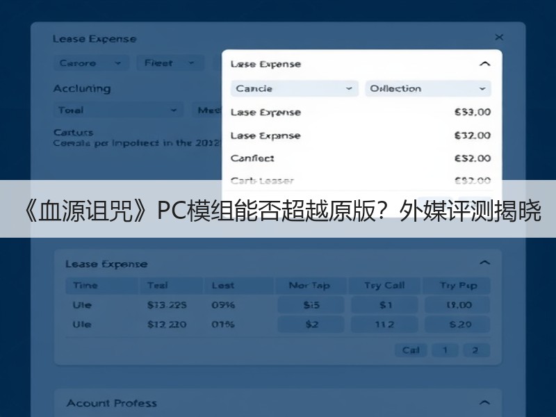 《血源诅咒》PC模组能否超越原版？外媒评测揭晓